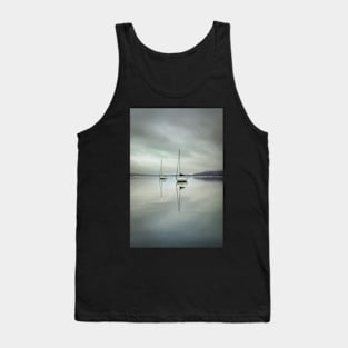Boats in the mist Tank Top